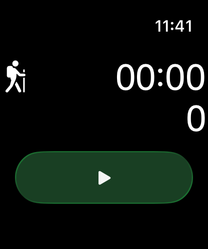 Tracker Watch App initial